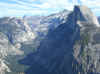 10.03M.Yosemite.Glacier Pt.View of Half Dome and Valley.jpg (152758 bytes)