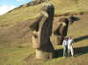 02.14.2006.Lindy and Ed and Moai.jpg (176082 bytes)