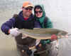 0715.Lindy and Colin with 38x19, 17lb male char.jpg (62951 bytes)
