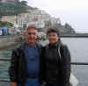 04.28.2006.Amalfi.Paul and Flo on pier.jpg (69831 bytes)